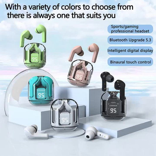 Air 31 Dual 5.2 Bluetooth Wireless Earbuds | I7 Mini Single Earphone with Mic | Stereo Headphones for All Smartphones
